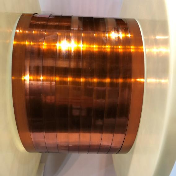 Alambre plano de aluminio esmaltado