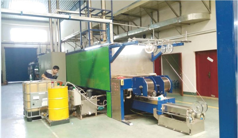 Máquina de recubrimiento de esmalte de alta velocidad
